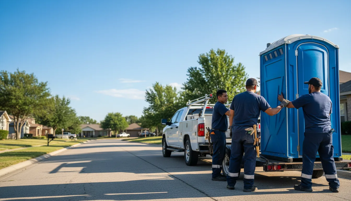Portable Toilet Rental in Douglas, OK near me